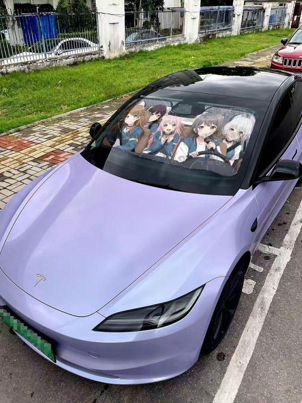 【海外代購】千鳥社 《汽車前擋遮陽－MyGO!!!!!全員》二次元汽車遮陽防曬前擋開車MyGO全員高松燈千早愛音BanG Dream! 