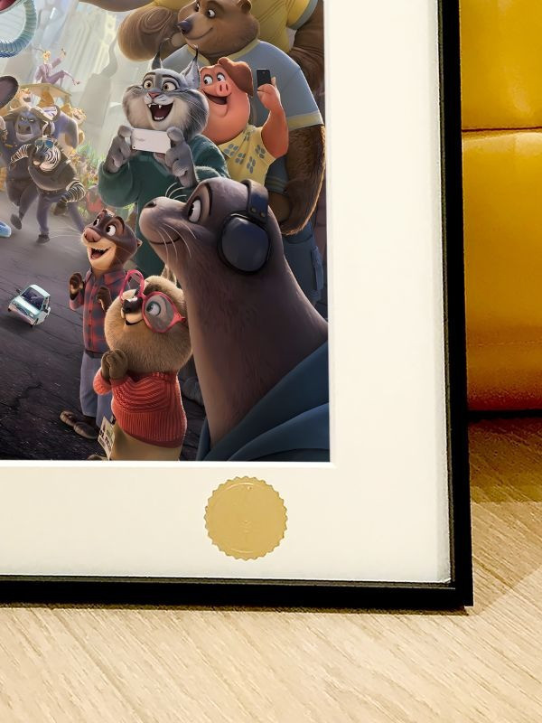 【海外代購】星空 《動物城系列》瘋狂動物城2Zootopia裝飾畫 