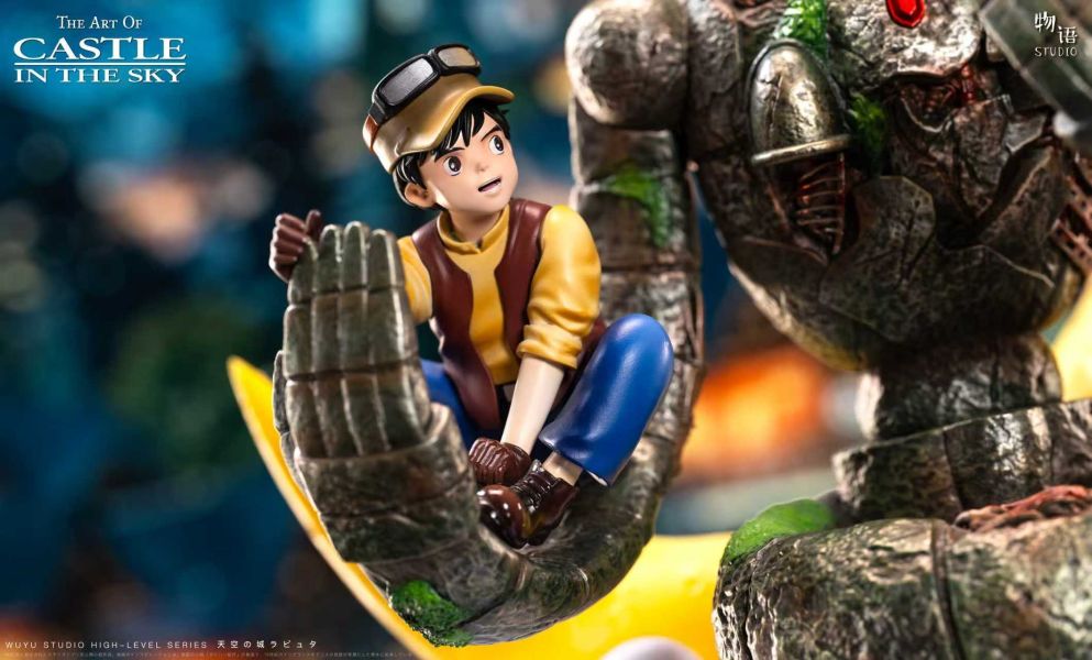 【預定】物語 宮崎駿桌面系列06 天空之城 擁抱是最溫柔的力量 天空之城/愛的擁抱 