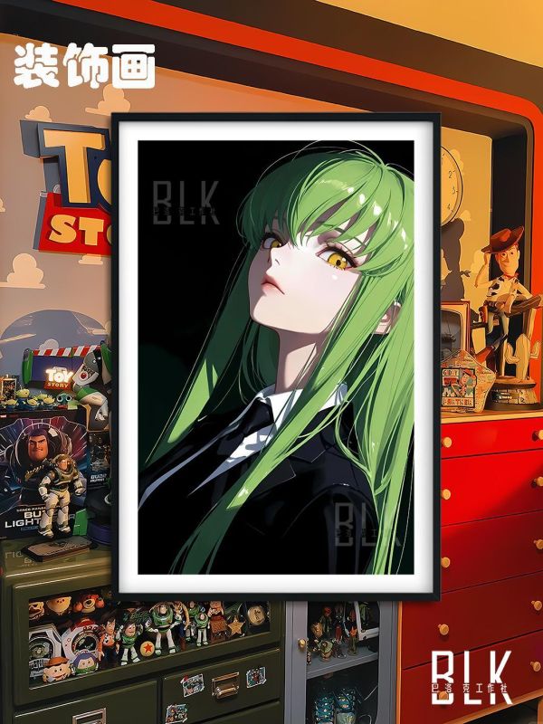 【海外代購】巴洛克 《西裝CC》Code Geass 反叛的魯路修魔神魯魯修動漫裝飾畫冰箱貼 