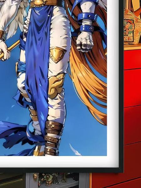 【海外代購】巴洛克 《天使獸》數碼寶貝Angemon高石岳阿武太一暴龍獸Digimon動漫裝飾畫冰箱貼 