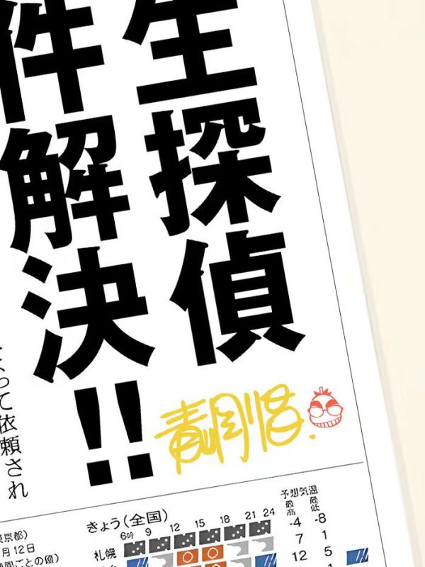 【海外代購】星空 名偵探工藤新一怪盜基德裝飾畫 