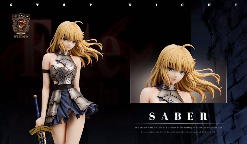 【R18-預定】RED DIAMOND 紅鑽石 呆毛王－Saber 阿爾托莉雅・潘德拉剛 Fate 系列（命運系列） 