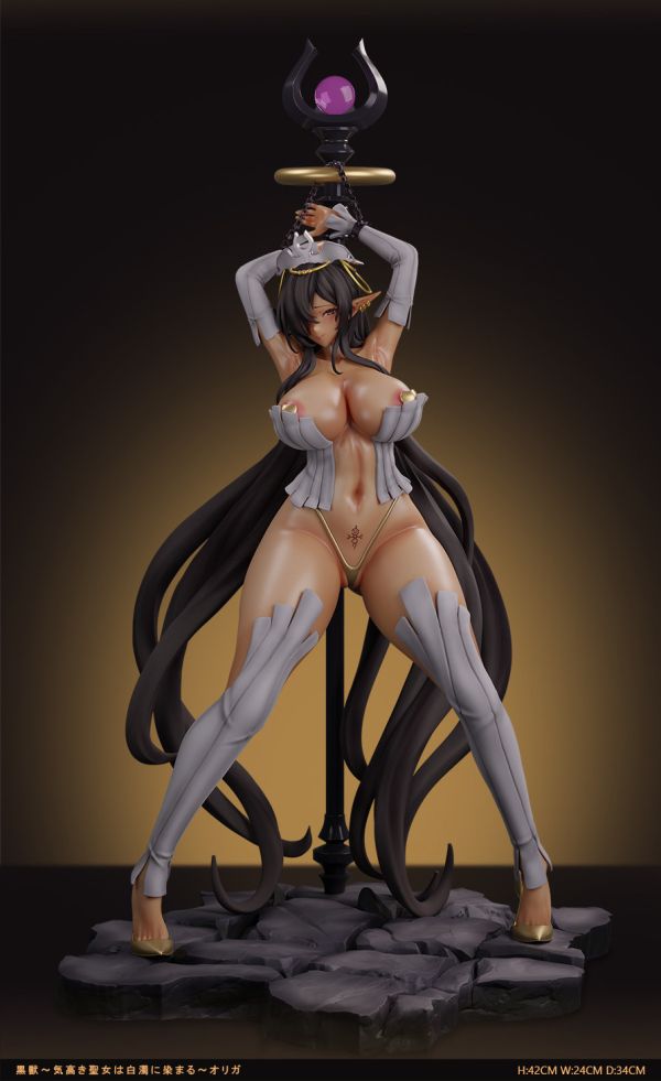 【預定】鯨 黑獸系列 驕傲的黑暗精靈女王 奧利卡 異色 