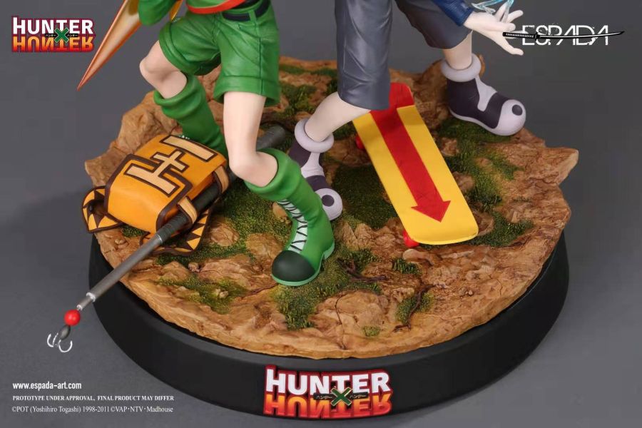 【海外代購】Espada Art 全職獵人 小傑與奇犽 