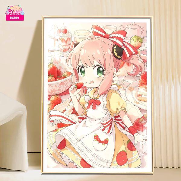 【海外代購】阿喵畫社 甜心寶貝 阿尼亞·福傑 間諜過家家新品12K主題氛圍週邊 牆面掛毯 地墊 冰箱貼 