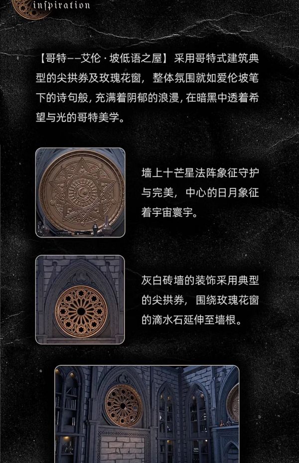 【海外代購】微觀臻慕 12分微縮場景 艾倫坡一低語之屋 