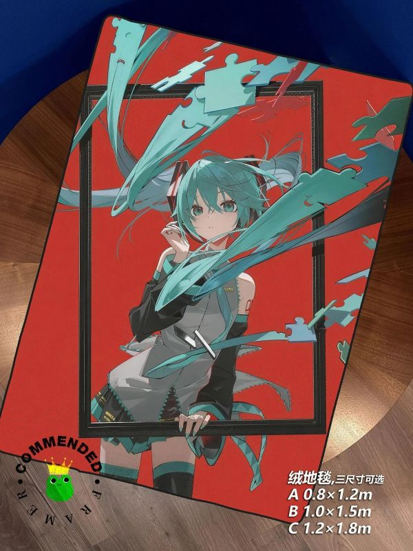 【海外代購】皇呱《拼圖初音miku》初音未來裝飾畫 