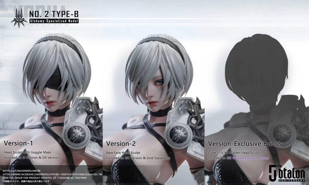 【預定】Dtalon Production 5週年紀念 特異象限系列 寄葉2號B型 煉金特化裝備 