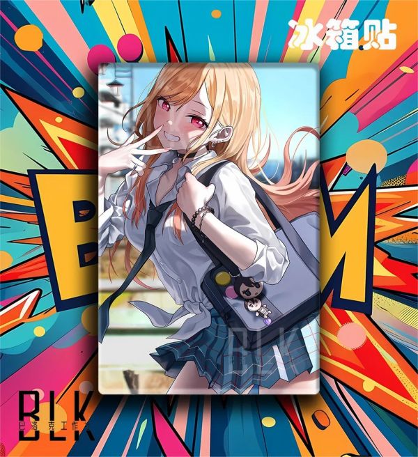 【海外代購】巴洛克 《校服喜多川》海夢更衣人偶墜入愛河裝飾畫冰箱貼 