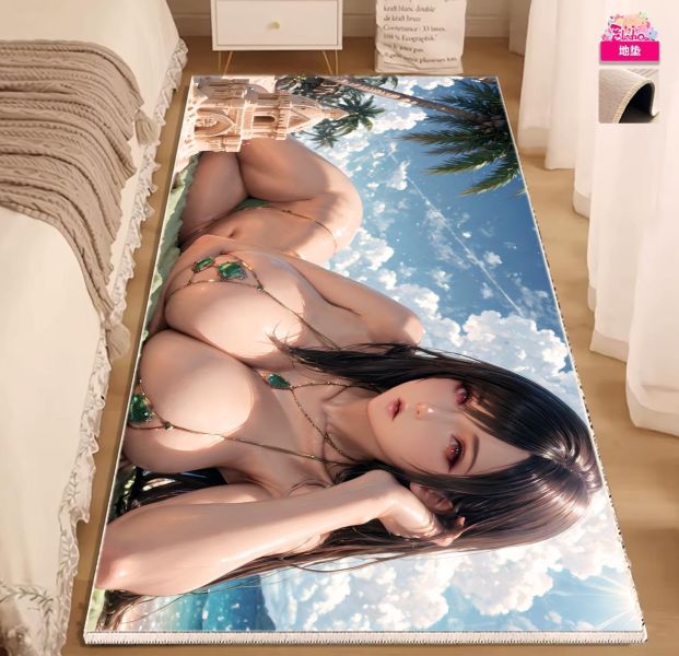 【海外代購】阿喵畫社 夏日寶石 海風吹吹蒂法大橫款 12k主題超清裝飾畫 