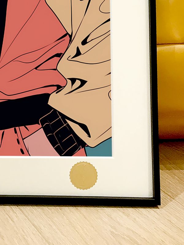 【海外代購】星空 《潮流雛鳴》火影忍者漩渦鳴人雛田naruto動畫二次元裝飾畫