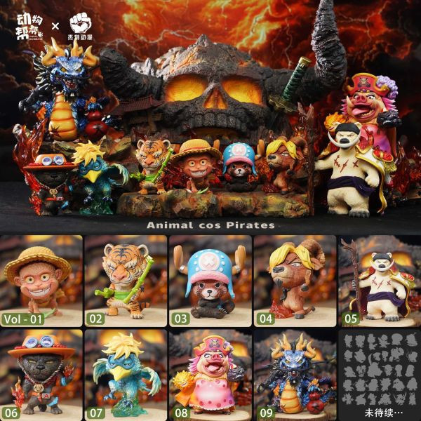 【預定】JacksDo 動物cos海賊 凱多和大媽 