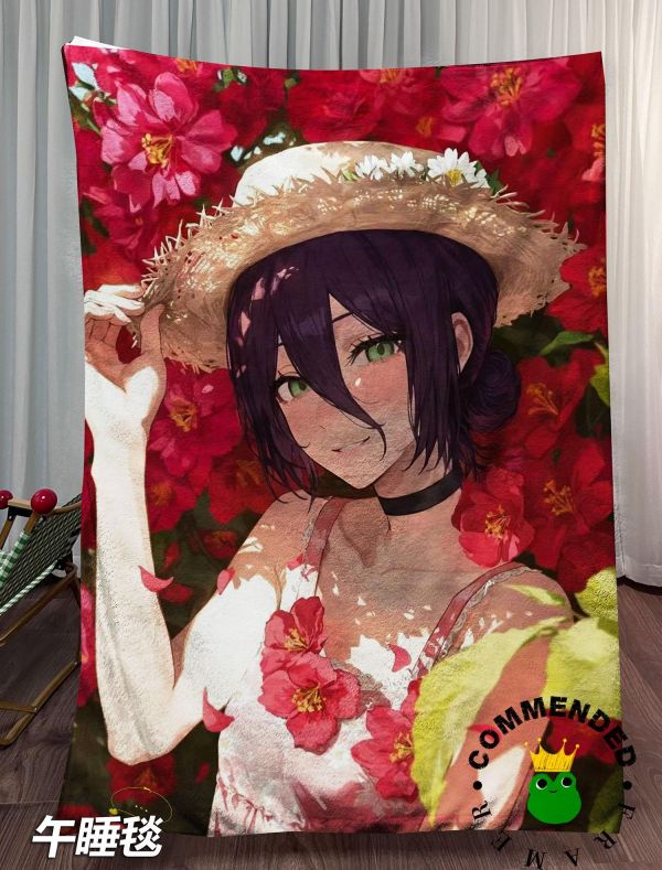 【海外代購】皇呱 《少女蕾塞第五彈》 鏈鋸人炸彈惡魔少女蕾塞同人周邊裝飾畫 午睡毯  地毯 