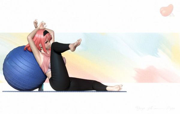 【預定】PuPu 1/6青春幻想主題 瑜珈女孩 焰 