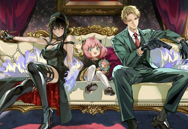 【海外代購】H2 《間諜過家家》阿尼亞約爾黃昏福傑一家裝飾畫 