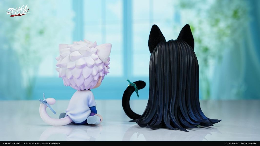 【預定】Zoldyck（ZDK） Q版貓貓系列－奇犽＆伊耳謎 獵人 HUNTER×HUNTER 