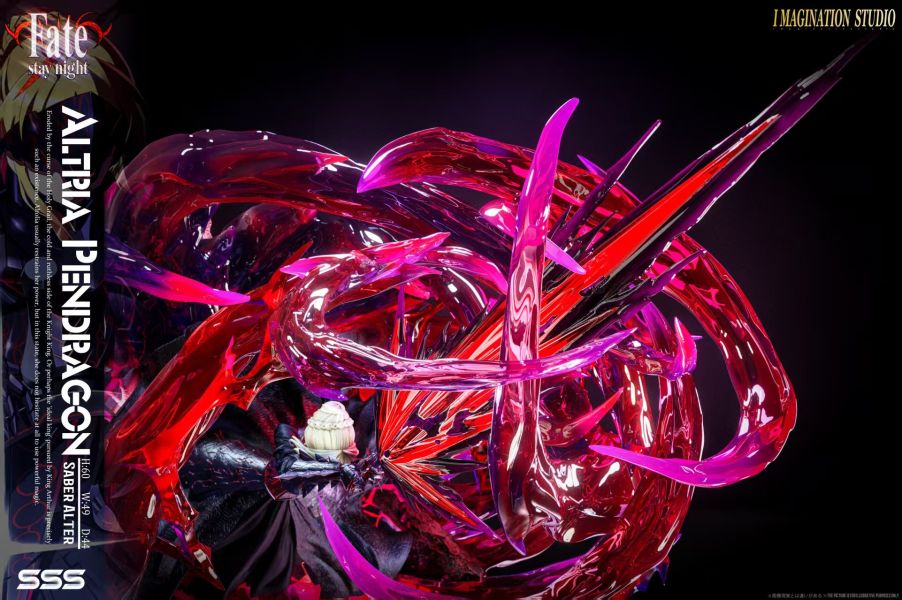 【預定】Imagination YY Fate_saber 亞瑟王 黑呆 