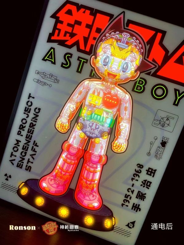 【海外代購】神秘畫廊 原畫師Ronson 聯合奉獻-黑科技光導 阿童木 