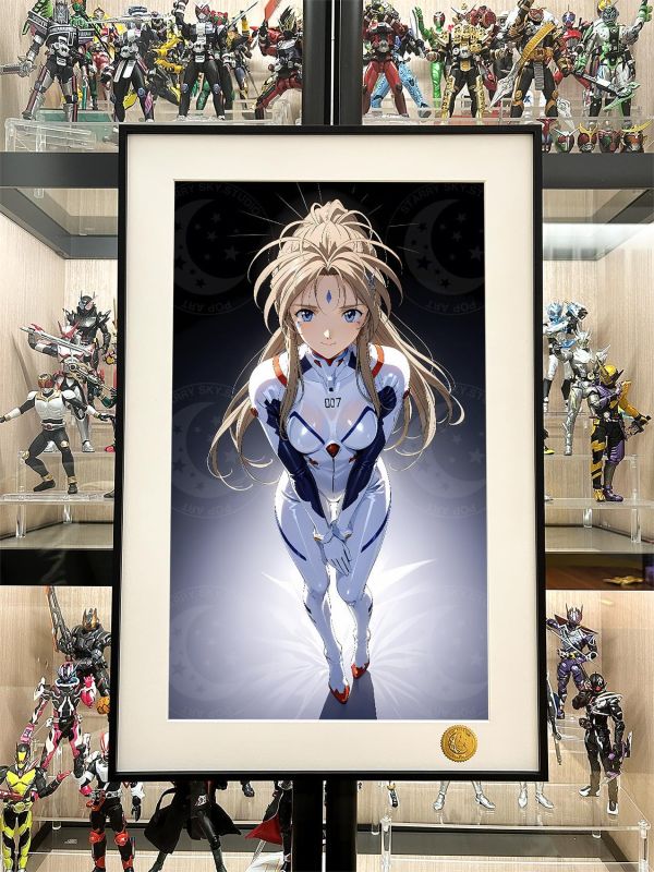 【海外代購】星空 《EVA貝露丹蒂》Belldandy我的女神貝璐丹迪動畫裝飾畫 