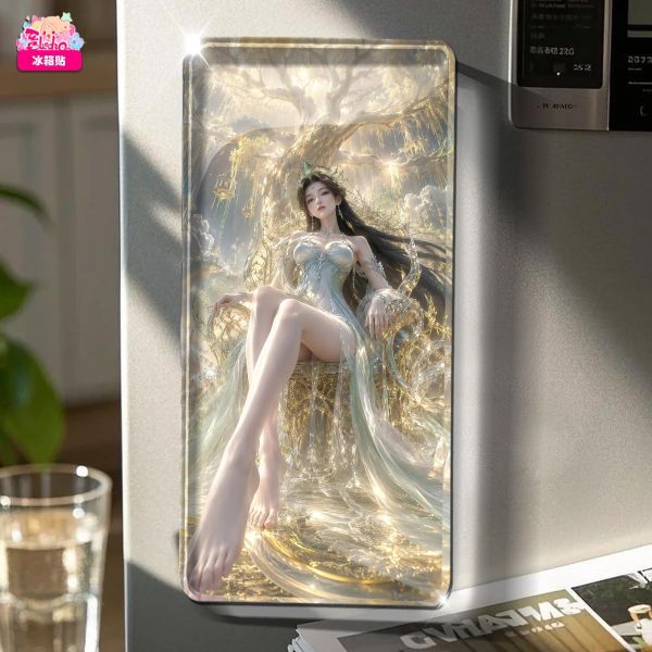 【海外代購】阿喵畫社 大帝之姿 柳神大豎款 新品12k主題高清裝飾畫 床頭地墊 冰箱貼 