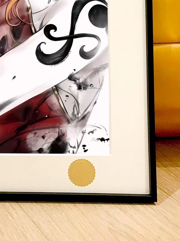 【海外代購】星空 《水墨娜美》Nami小賊貓海賊王onepiece路飛索隆草帽裝飾畫 