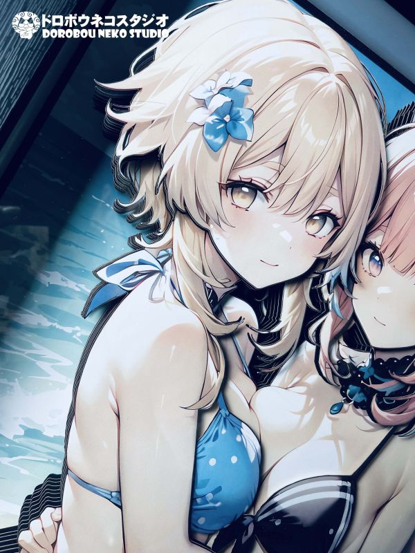 【海外代購】泥棒貓 DSGS-002 螢&珊瑚宮心海 立體裝飾畫 