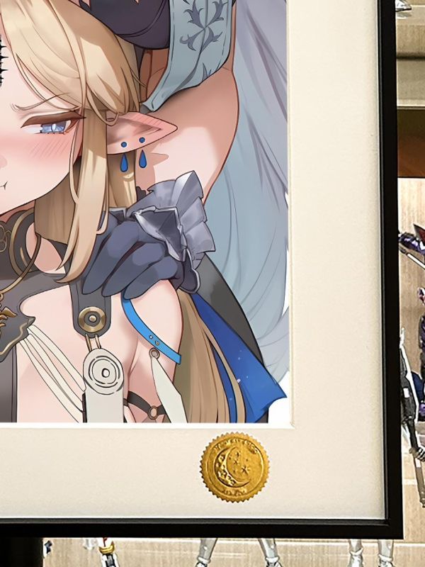 【海外代購】星空 《大小卡提希亞》鳴潮Cartethyia芙露德莉絲殉道聖女遊戲動漫二次元裝飾畫 