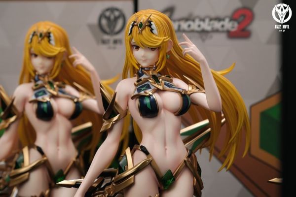 【海外代購】Niji 尼機 女角色輕雕像系列第一款 異度之刃 “光” Mythra 