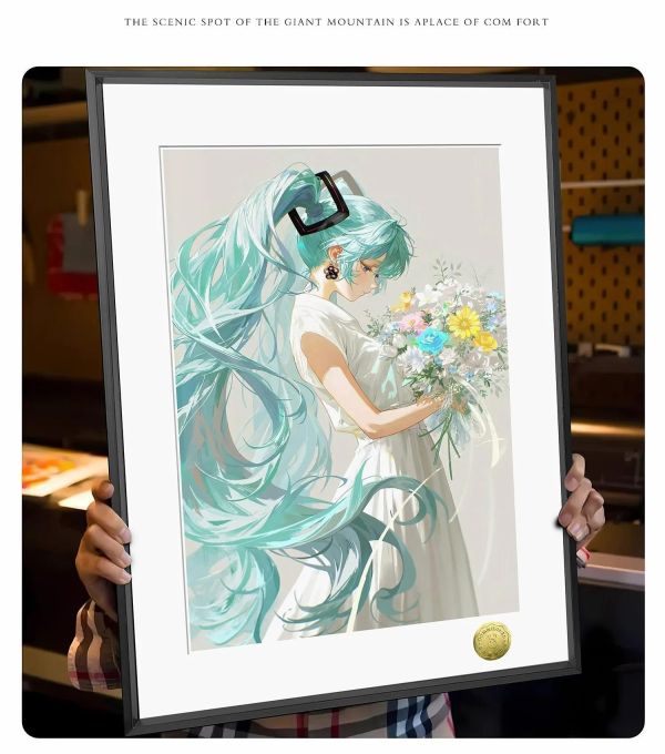【海外代購】皇呱 《初音夏之花束》初音未來裝飾畫 午睡毯 地毯 