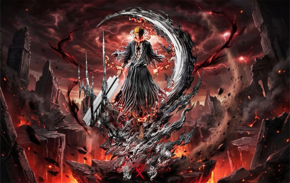 【預定】浮光 掠影 鎖血系列001－黑崎一護「DEFEND YOU」BLEACH 死神 