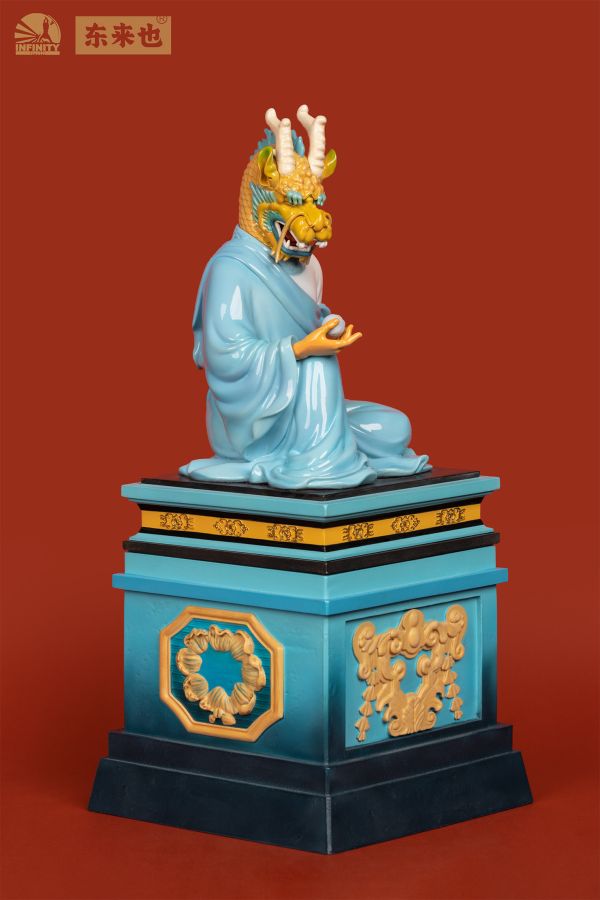 【海外代購】開天 東來也 十二生肖獸首全身像 辰龍-碧海龍吟 