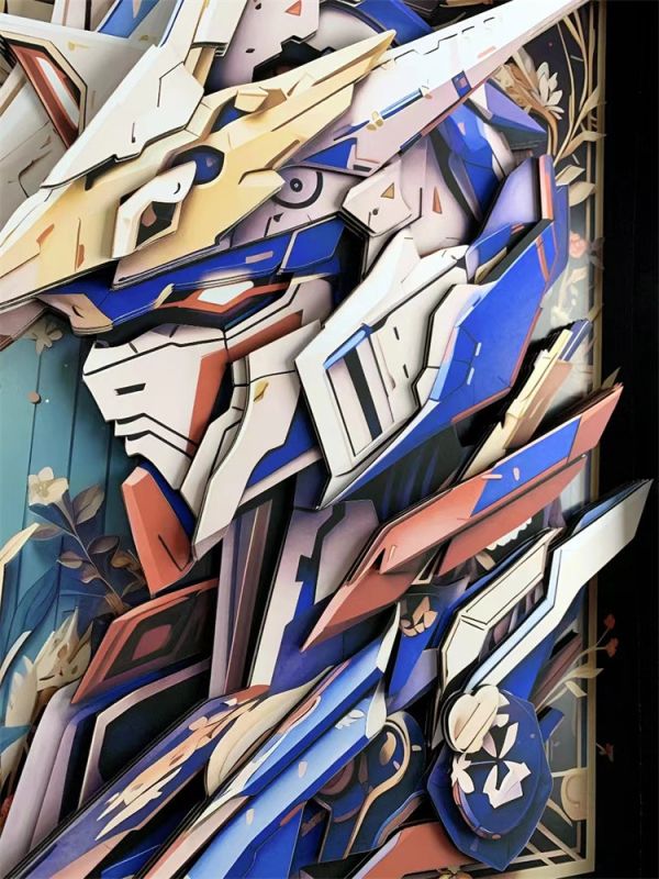 【海外代購】萌萌匠 機動戰士 機甲高達立體畫 