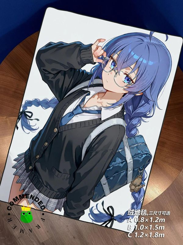 【海外代購】皇呱 《校園洛琪希》無職轉生裝飾畫 午睡毯 地毯 