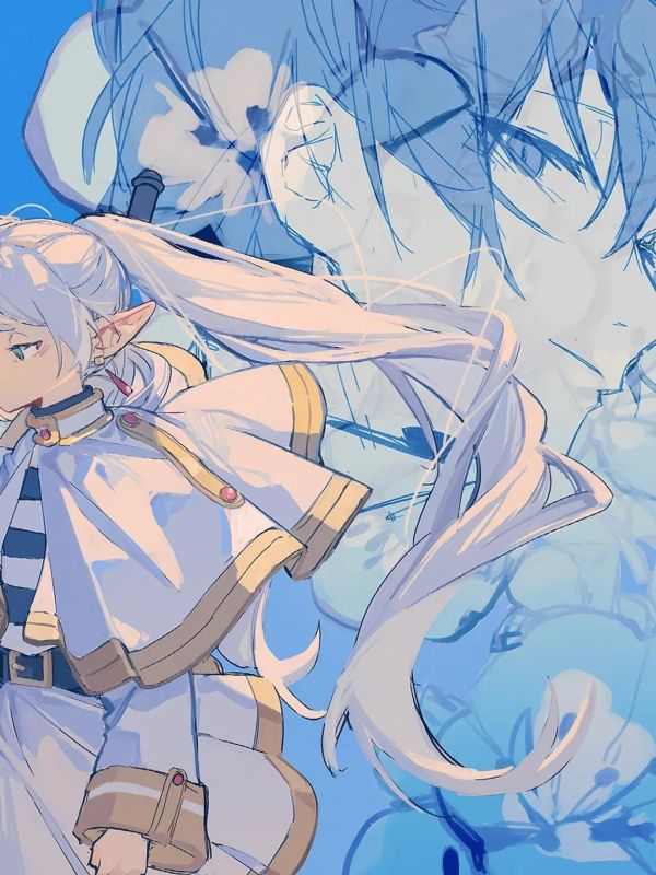 【海外代購】星空《辛美爾回眸》葬送的芙莉蓮藝術裝飾畫 