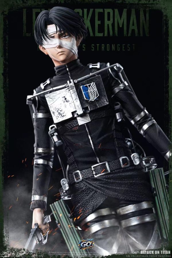 【預定】GO FIGURE 戰鬥兵長－里維・阿卡曼（Levi Ackerman） 進擊的巨人 