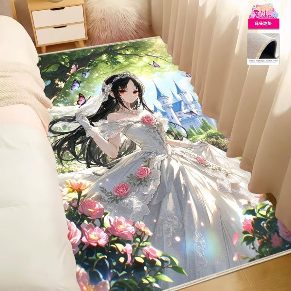 【海外代購】阿喵畫社 婚紗 四宮輝夜 新品12K超清主題裝飾畫週邊 床頭地墊 冰箱貼 
