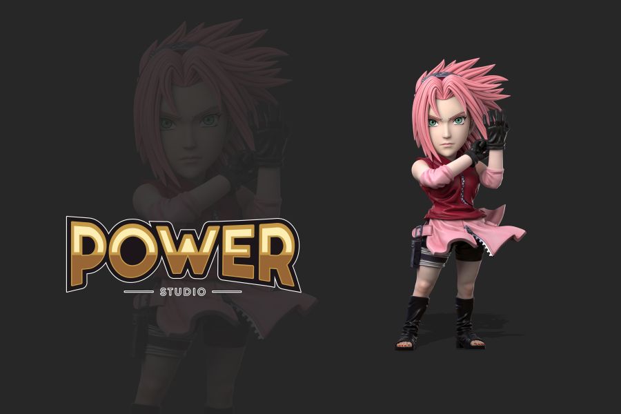 【預定】Power 12小強 第三彈 春野櫻 