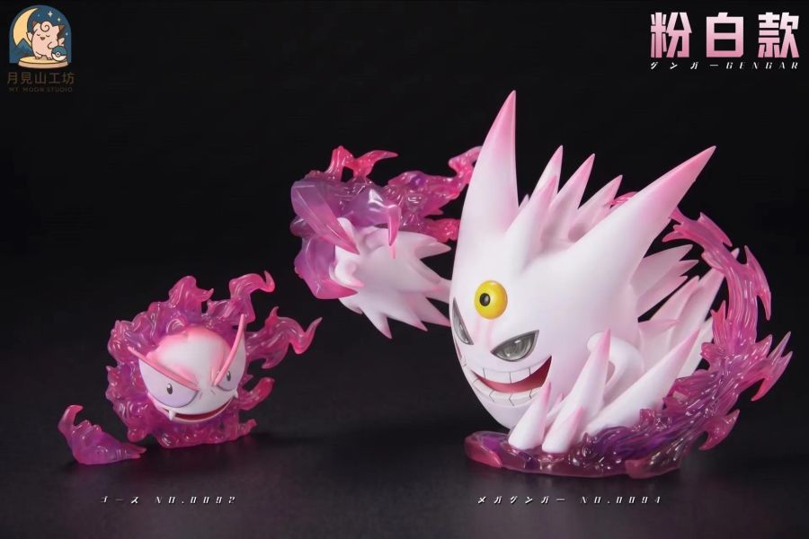 【預定】月見山 Mega耿鬼＆鬼斯 寶可夢 