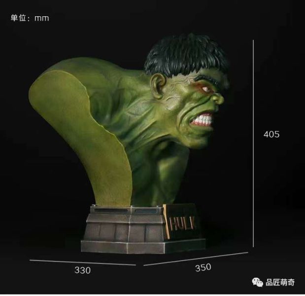 【海外代購】品匠 綠巨人 1/2胸像 
