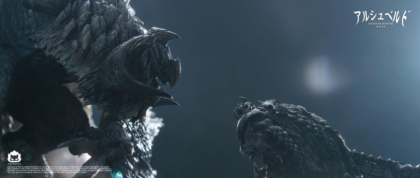 【預定】Heroics 怪物獵人荒野 鎖刃龍 