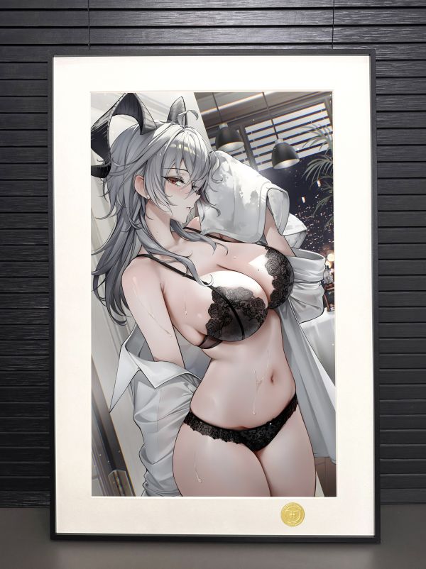 【海外代購】H2 《內衣贊妮》鳴潮Zani莫塔里員工Wuthering Waves裝飾畫 