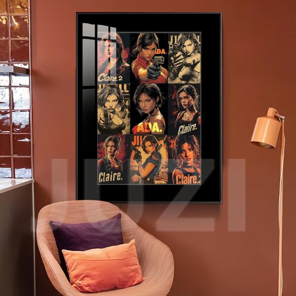 【海外代購】橘子 JUZI 生化危機系列女性角色群像 