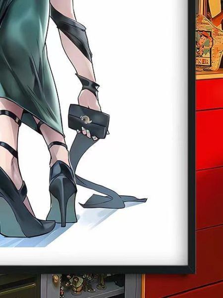 【海外代購】巴洛克 《俯身吹雪》一拳超人Fubuki一擊男ONE PUNCH-MAN動畫裝飾畫冰箱貼 