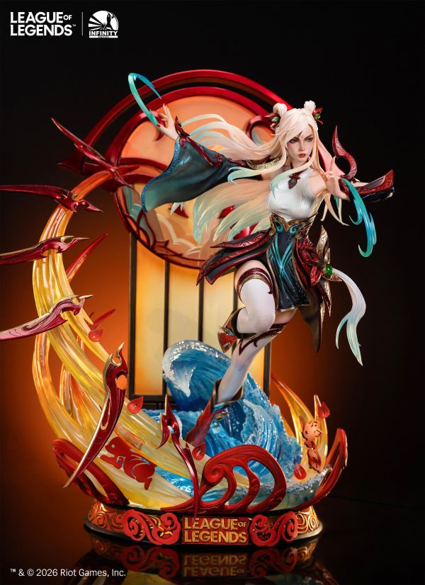 【預定】開天 《英雄聯盟》剪紙仙靈 艾瑞莉亞 1/4全身像 