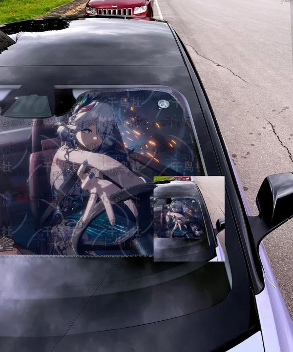 【海外代購】千鳥社《汽車前擋遮陽-爻光和忘歸人》 
