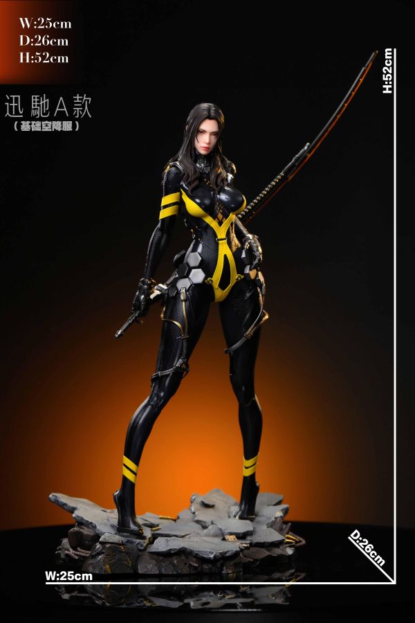【預定】SWORD WING 劍星伊芙（Eve）&迅馳（Tachy） A迅馳-基本空降服 