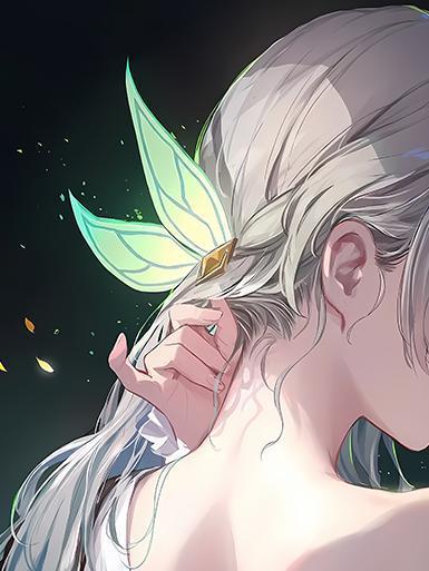 【海外代購】巴洛克 《美背流螢》崩壞星穹鐵道卡芙卡飛霄遊戲裝飾畫冰箱貼 