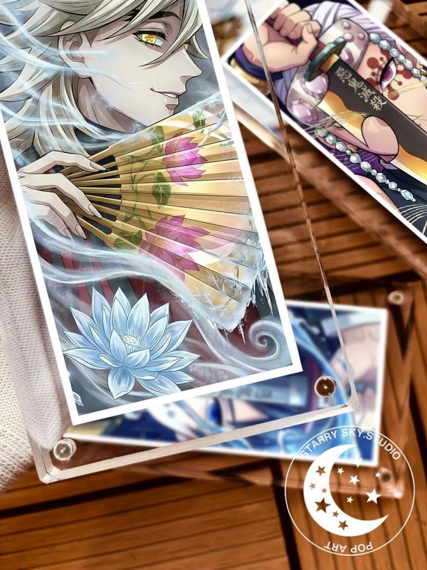 【海外代購】星空《鬼月系列迷你版畫》鬼滅之刃無限城篇裝飾畫 