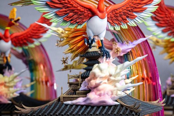 【海外代購】Cyber​​a 賽博領域 寶可夢 神獸系列 彩虹的痕跡，希望的象徵-鳳王 